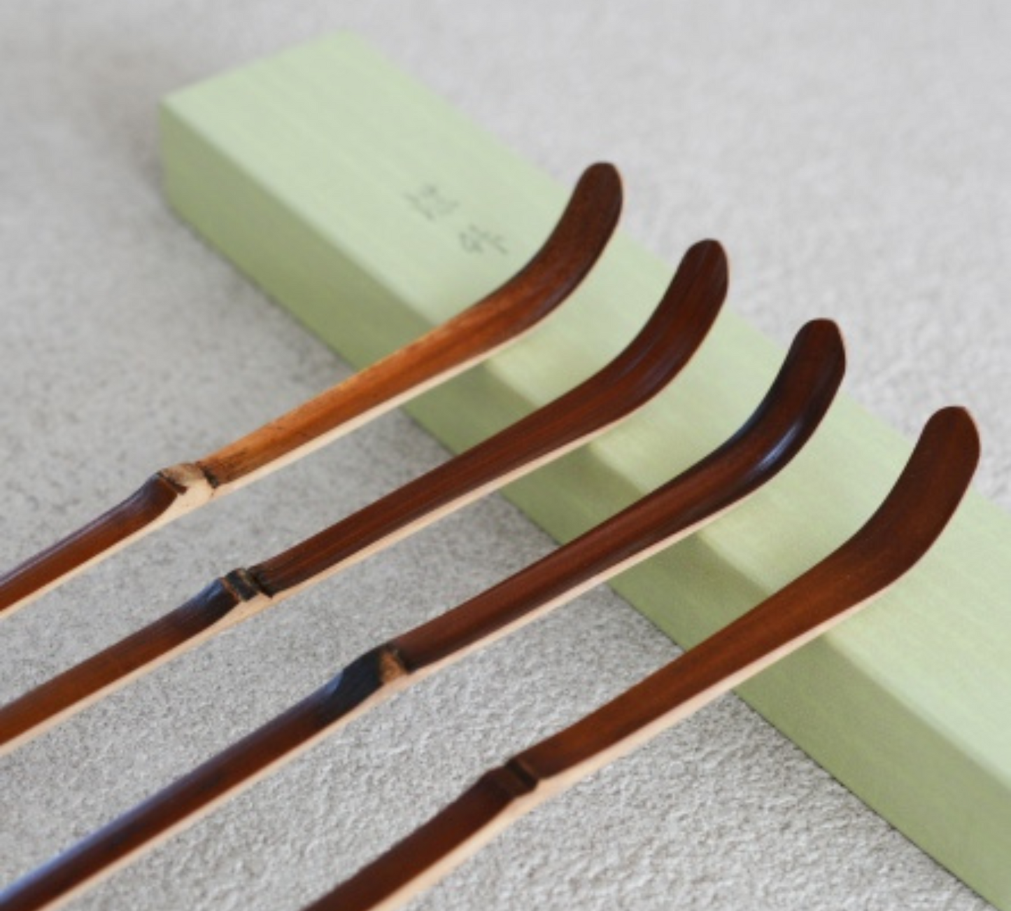 Susudake Chashaku Tokujō Bamboo spoon for Matcha "Chashaku"